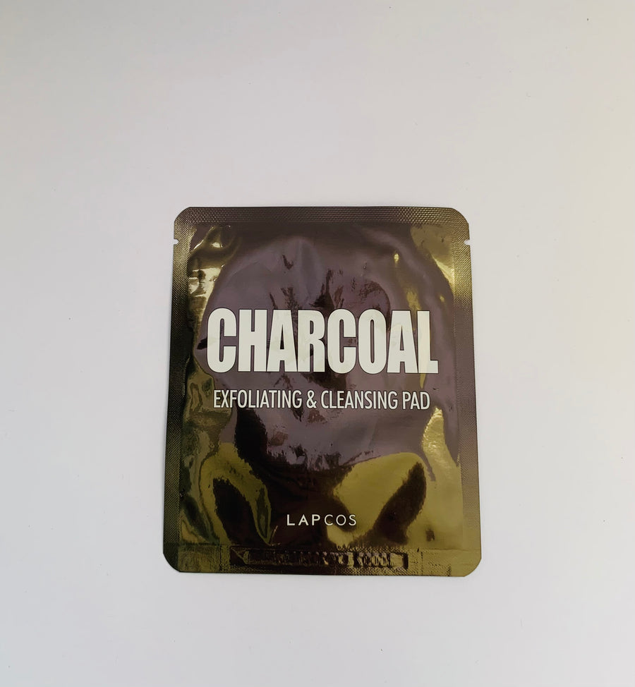 Lapcos Charcoal Exfoliating Cleansing Pad